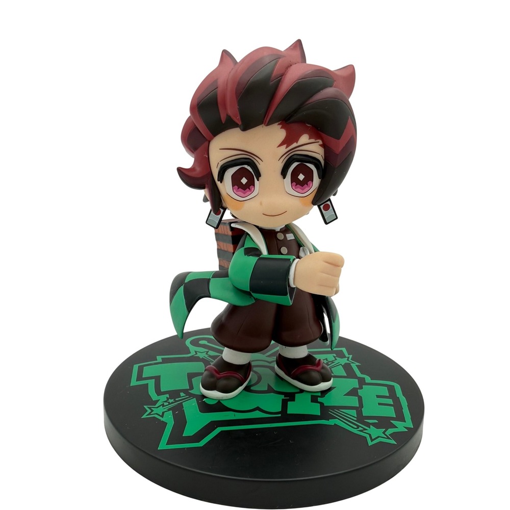 Tanjiro Kamado Demon Slayer Toonize FuRyu Anime Manga Figure Green Black Haori